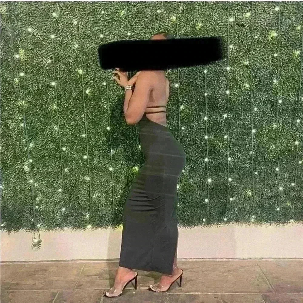 Micas Sexy Black Dress